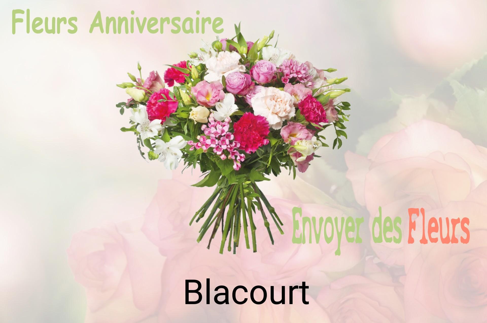 Bouquet de fleurs d’anniversaire livré à Blacourt