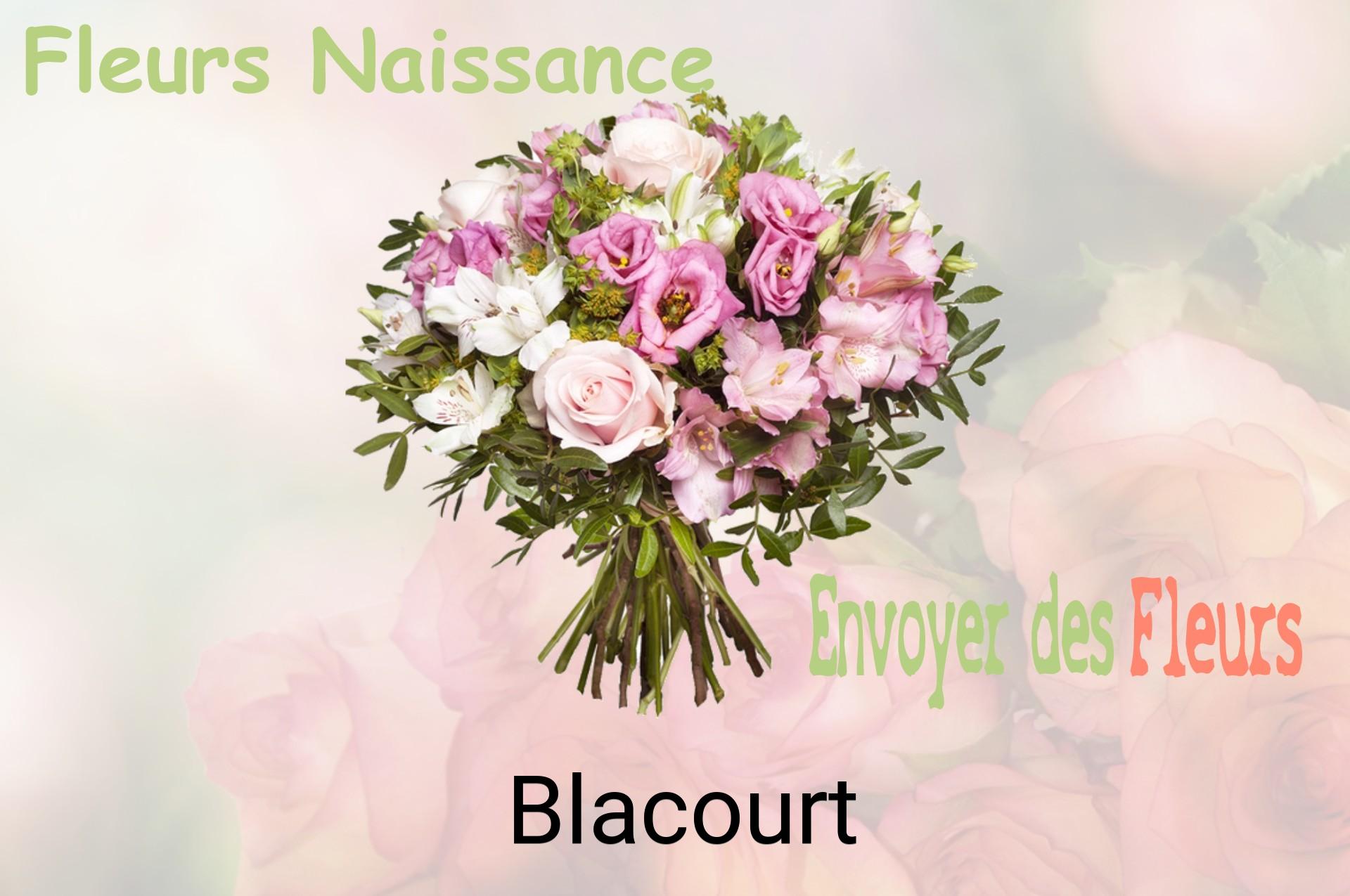 Bouquet de fleurs de naissance livré à Blacourt